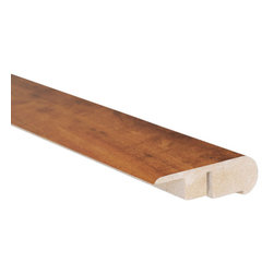 Dyno Exchange - Overlap Stair Nose, Impact Collection, Macadamian Walnut - Molding And Trim