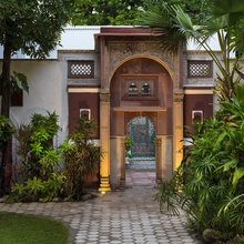 entrance
