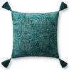 Justina Blakeney x Loloi P0956 Green 18" X 18" Cover Only Pillow