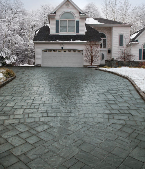 Heated Pavingstone Driveway