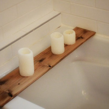Reclaimed Lath Bathroom