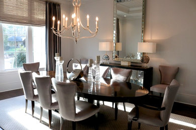 Trendy dining room photo in Atlanta