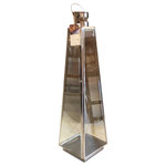 Idlewild Imports - Lantern - This stainless steel lantern is a great addition to any outdoor or indoor space.