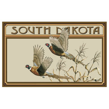 Dave Bartholet South Dakota Art Print, 12"x18"
