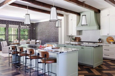 Inspiration for a transitional kitchen remodel in Houston