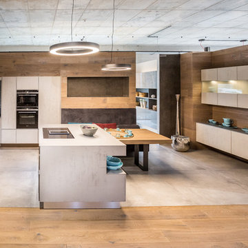 Designerküche mit viel Platz auf wenig Raum
