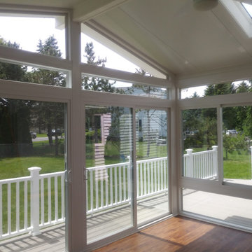 Capital Region Cathedral Sunroom and Deck