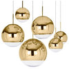 Mirror Ball Pendant Lamp, Gold, Extra Large