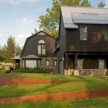 Corten Steel Supported Landforms