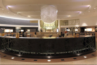 Interior design, hotel lobby