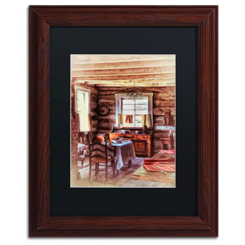 'The Heart of the Home' Matted Framed Canvas Art by Lois Bryan
