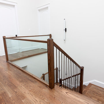 Project #44 | Contemporary Staircase with Skylit Stairwell