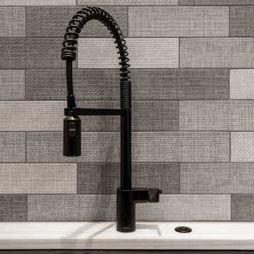 Black Flexible Faucet