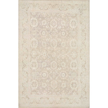 Pasargad's Ferehan Collection Hand-Knotted Wool Area Rug, 9'10"x14'9"