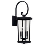 Capital Lighting - Capital Lighting Howell 4 Light Outdoor Wall Mount, Black - Part of the Howell Collection