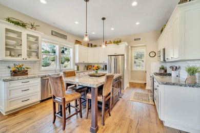 Inspiration for a transitional kitchen remodel in San Diego