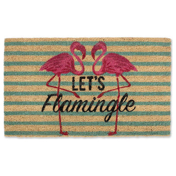 DII Lets Flamingle Doormat