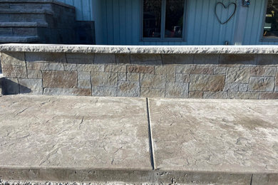 Middletown, CT | Stamped Decorative Concrete Patio Design & Build Project