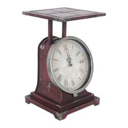 Scale Clock - Desk And Mantel Clocks