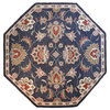 Hand Tufted Wool Area Rug Oriental Charcoal