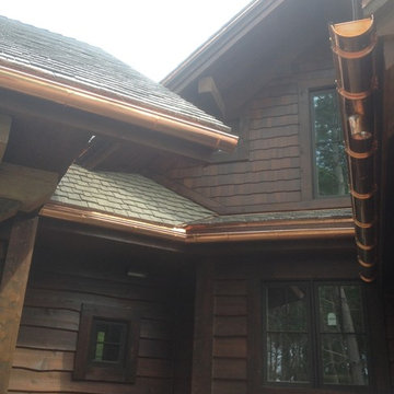 Copper Gutters