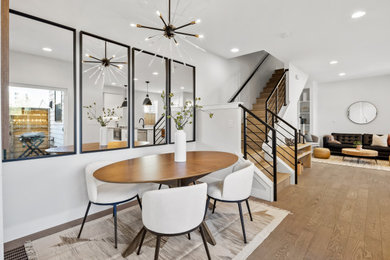 Inspiration for a dining room remodel in Denver