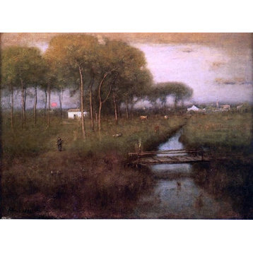 George Inness Early Moonrise Tarpon Springs Wall Decal