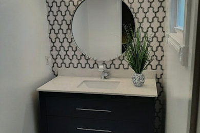 Stylish en-suite washroom