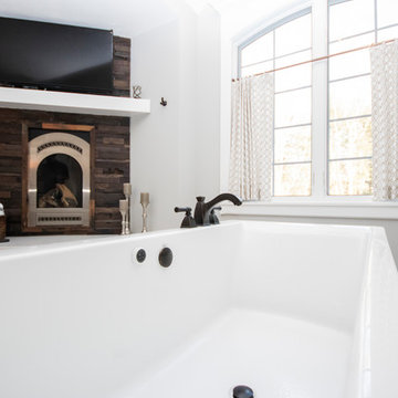 Rustic Elegance Master Bathroom Suite