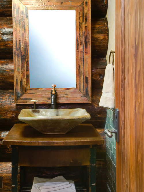 50 Rustic Cloakroom with Green Tiles Design Ideas Stylish Rustic