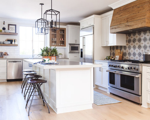 Cement Tile Backsplash Ideas | Houzz