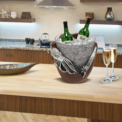 Epicureanist Octopus Ice Bucket - Ice Tools And Buckets  