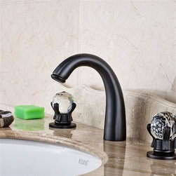 Elateia Oil Rubbed Bronze Sink Faucet - Bathroom Sink Faucets