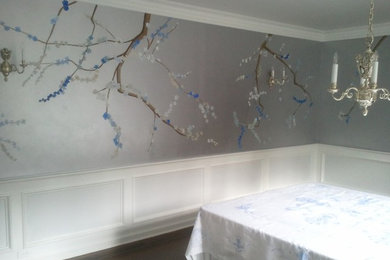 Inspiration for a dining room remodel in New York