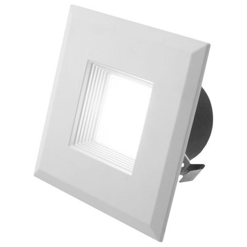 NICOR DQR3-10-120-3K-WH-BF 3" White Square LED Recessed Downlight, 3000K