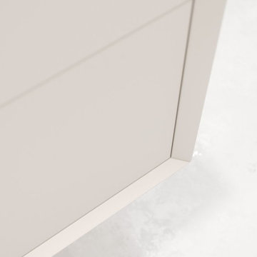 LUSSO VOLINI BATHROOM VANITY UNIT MATTE CAPPUCCINO 800