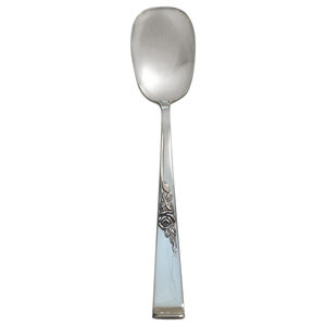 REED & BARTON CLASSIC ROSE STERLING SILVER ICED TEA SPOON EXCELLENT 