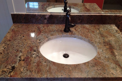 Elegant bathroom photo in Atlanta