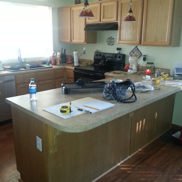 Stunning Gray Shaker Kitchen