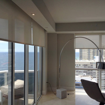 Ocean Front Condo with Motorized Shades