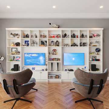 Modern White Game Center