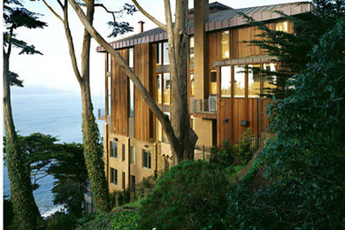 Inspiration for a modern exterior home remodel in San Francisco