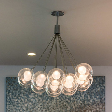 Stunning Studio City Dining & Living Room Fireplace Build