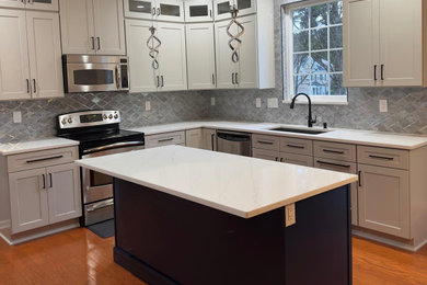Kitchen photo in Charlotte