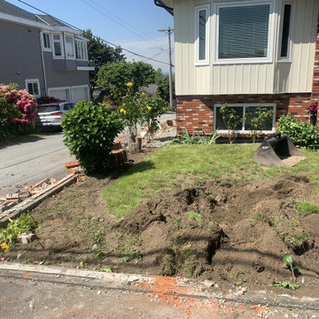 Front Yard Levelling / Fence Removal