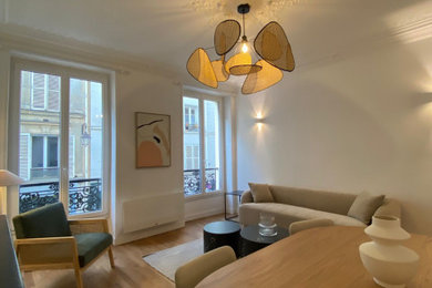 Inspiration pour un salon traditionnel.