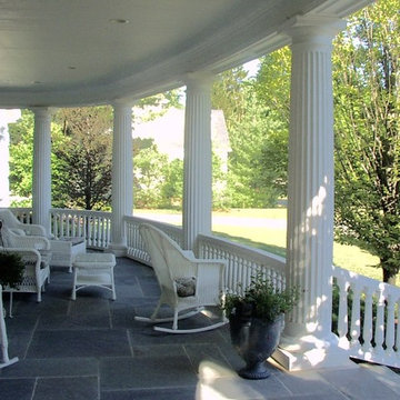 Fluted Porch Columns