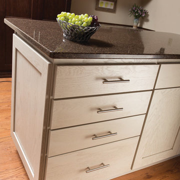 Transitional Kitchen in rural Valley Springs, South Dakota
