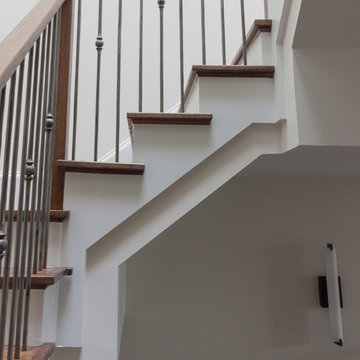 Project #44 | Contemporary Staircase with Skylit Stairwell