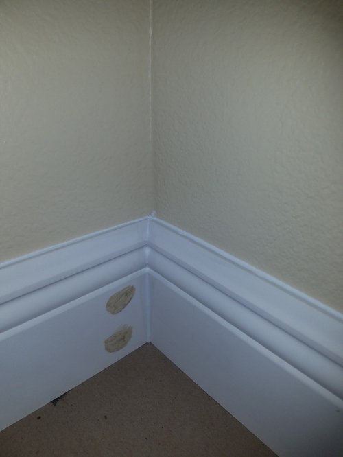 Gap In Corner Of Baseboard